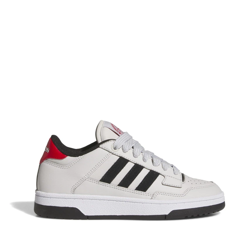 Image of adidas Rapid Court Low Shoes Juniors - White White 3