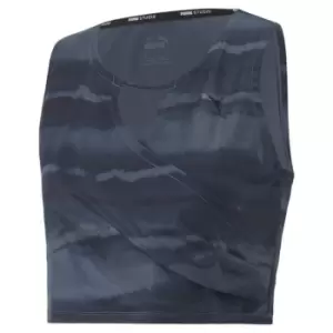 Image of Puma Crop Top Womens - Blue