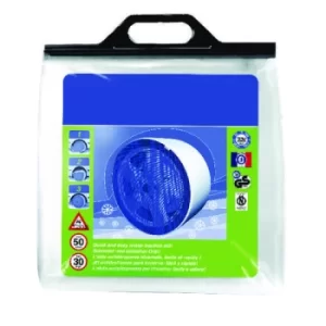 Image of Winter SnowGecko Socks Medium White and Orange 385671