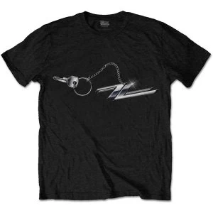 Image of ZZ Top - Hot Rod Keychain Mens Medium T-Shirt - Black