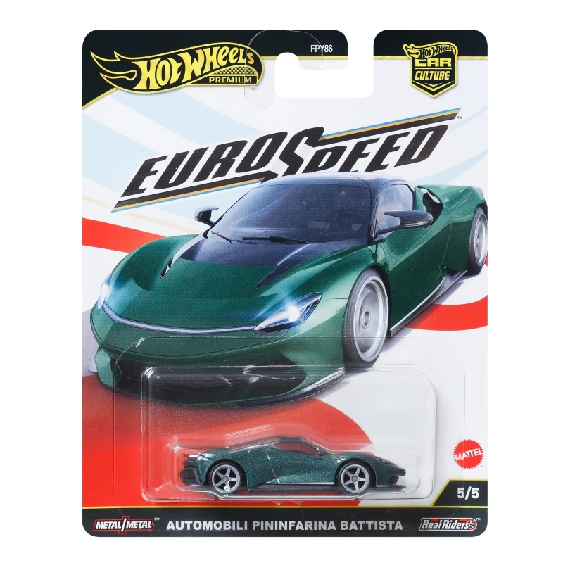 Image of Hot Wheels Premium Car Eurospeed Pininfarina Battista