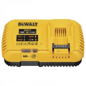 Image of DEWALT DCB117 18v and 54v Flexvolt XR Super Fast Battery Charger
