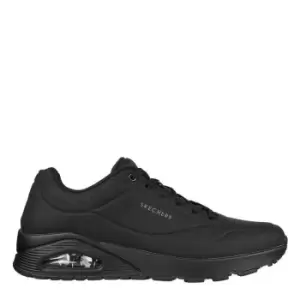 Image of Skechers UNO Stand On Air Mens Trainers - Black