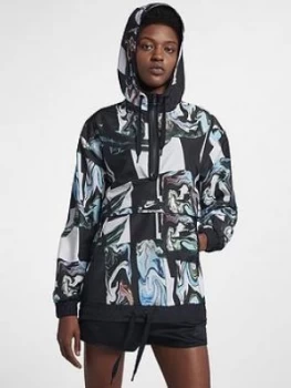 Image of Nike Sportswear Marble Jacket Black Size M Women