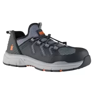 Image of Scruffs Womens Argon Safety Trainers Black - Size 3