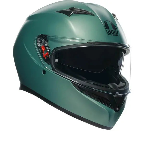 Image of AGV K3 E2206 MPLK Mono Matt Salvia Green 015 Full Face Helmet Size M