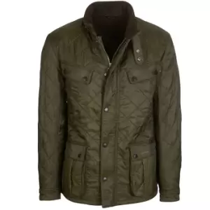 Image of Barbour Ariel Polarquilt Quilted Jacket In Olive - Size M