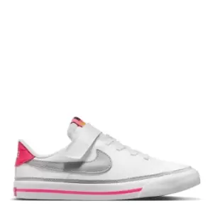 Image of Nike Court Legacy Little Kids Shoes - White