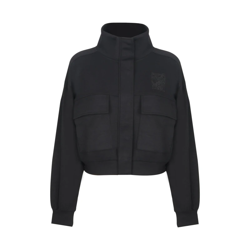 Image of Biba Womens 1/4 Zip Fleece Black female 8 (XS)