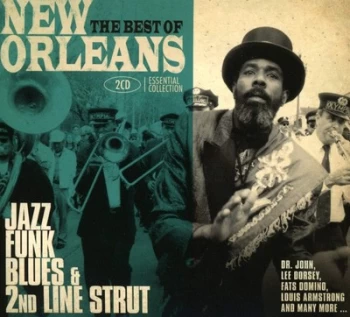 Image of The Best of New Orleans Jazz Funk Blues & 2nd Line Strut by Various Artists CD Album