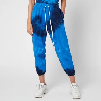 Image of Polo Ralph Lauren Womens Tie Dye Sweatpants - Blue Ocean - XS