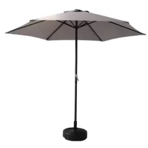 Image of Out & Out Original Out & Out Bali Metal Parasol 2.67m - Taupe