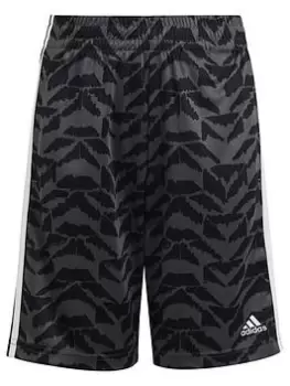 Image of adidas Sportswear Junior Express Short, Dark Grey, Size 7-8 Years