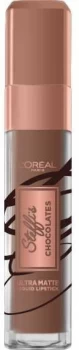 Image of Loreal Steffi's Chocolates Ultra Matte Liquid Lipstick 852 Box Of Chocolates