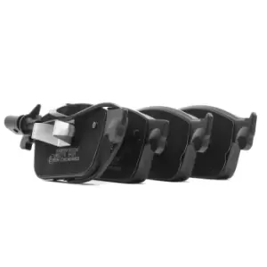 Image of RIDEX Brake pad set Front Axle 402B1318 Brake pads,Brake pad set, disc brake AUDI,A4 B9 Avant (8W5, 8WD),A4 B9 Limousine (8W2, 8WC),A5 Sportback (F5A)