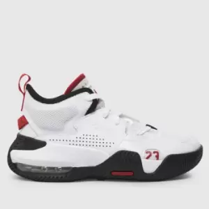 Image of Nike Jordan White Jordan Stay Loyal 2 Youth Trainers