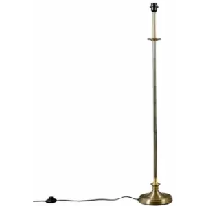 Image of Sconce Floor Lamp - Antique Brass