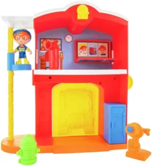 Image of Blippi Firehouse Playset