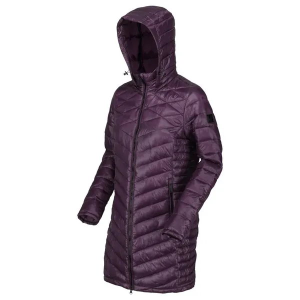 Image of Regatta Andel II Quilted Jacket - Dark Purple, Dark Purple, Size 16, Women