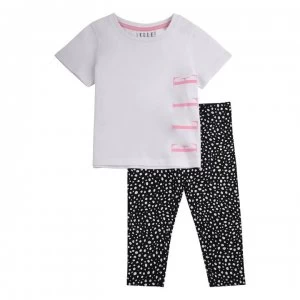 Image of Elle Elle Top Legging Set - Bright White