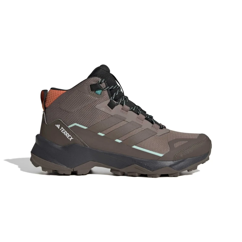 Image of Womens hiking shoes adidas Terrex Skychaser AX5 Mid Marron Female 40