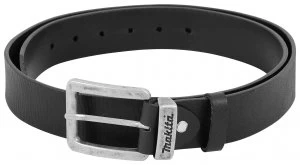 Image of Makita Black Leather Belt 33" 45"