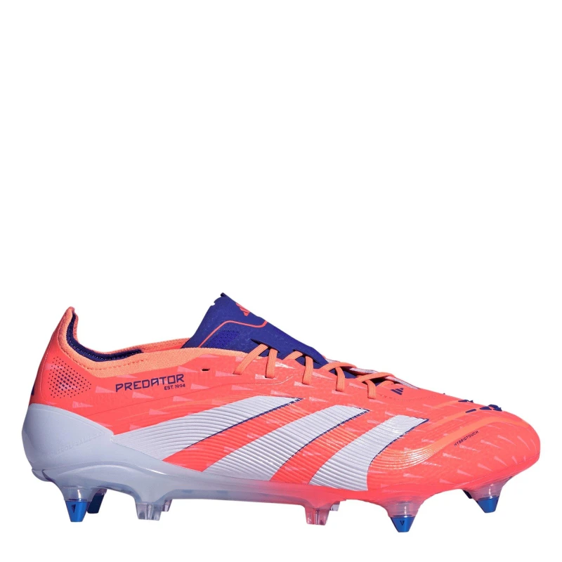 Image of adidas Predator Elite Soft Ground Football Boots Orange/White male 7 (40.7)