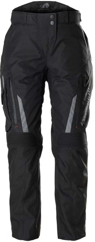 Image of Furygan Killington Ladies Motorcycle Textile Pants, black-grey, Size M for Women