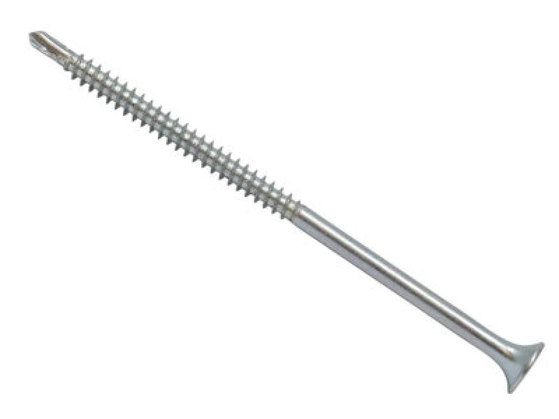 Image of Forgefix Dwssd100Zp Drywall Screw Phillips Bugle Head Ft Zp 4.8 X 100mm Box 200