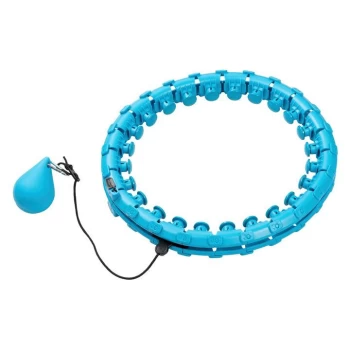 Image of Everlast Weighted Adjustable Hula Hoop - Blue
