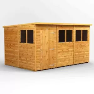Image of Power 12' x 8' Pent Garden Shed
