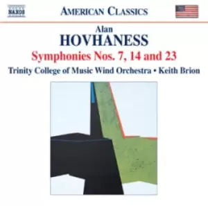 Image of Alan Hovhaness - Alan Hovhaness: Symphonies Nos. 7, 14 and 23 CD Album - Used