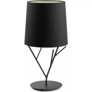 Image of Faro Tree - 1 Light Table Lamp Black, E27
