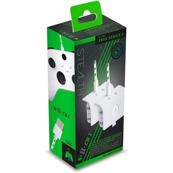 Image of Stealth SX-C5 X Twin Play & Charge Battery Packs for Xbox Series X|S - White