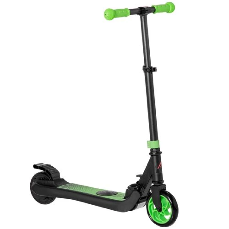 Image of Homcom Folding Electric Scooter With Rear Wheel Brake, Green AA1-092V70GN