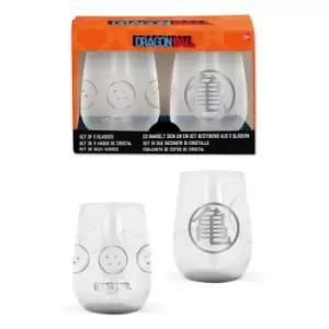 Image of Dragon Ball Crystal Glasses 2-Packs Case (6)
