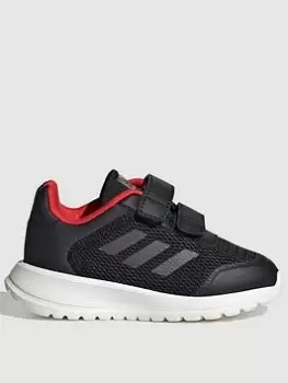 Image of adidas Infant Tensaur Run 2.0, Black/Grey/Red, Size 6