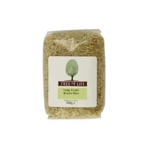 Image of Tree Of Life Brown Long Grain Rice - 500g x 6 - 87237
