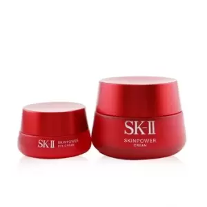 Image of SK IISkinpower Series Set: Skinpower Cream 80g + Skinpower Eye Cream 15g 2pcs