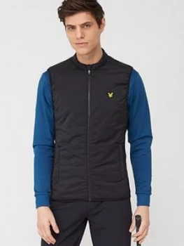Image of Lyle & Scott Golf Gilet - True Black
