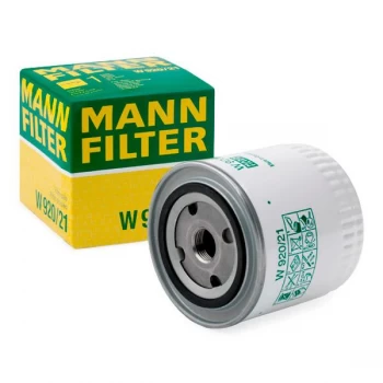 Image of MANN-FILTER Oil Filter RENAULT,SEAT,PEUGEOT W 920/21 05281090,2650396,5281040 X3549957,MLS000144A,4126435,4158728,4160703,4199523,4286050,4286052
