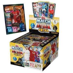 Image of Match Attax Extra Season 2019/2020 Trading Card Box (50 Packs)