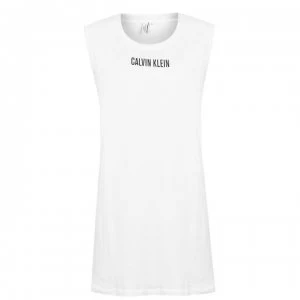 Image of Calvin Klein Intense Power Dress - White YCD