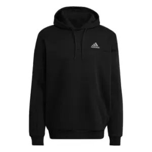 Image of adidas Stadium Fleece Badge of Sport Hoodie Mens - Black