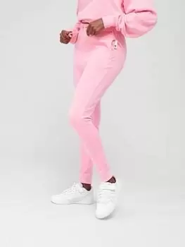 Image of adidas Studio Lounge High Waist Sweat Pants - Pink Size M Women