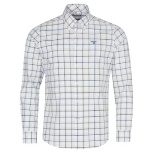 Image of Barbour Mens Crantock Shirt Sky Large