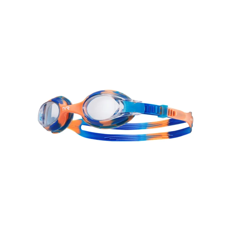 Image of Children's swimming goggles TYR DYE Bleu Unisex TU