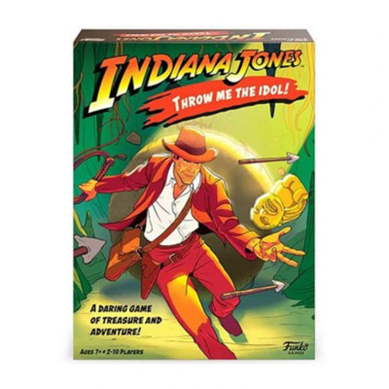 Image of Funko Games: Indiana Jones Throw Me The Idol - Brand New And Sealed