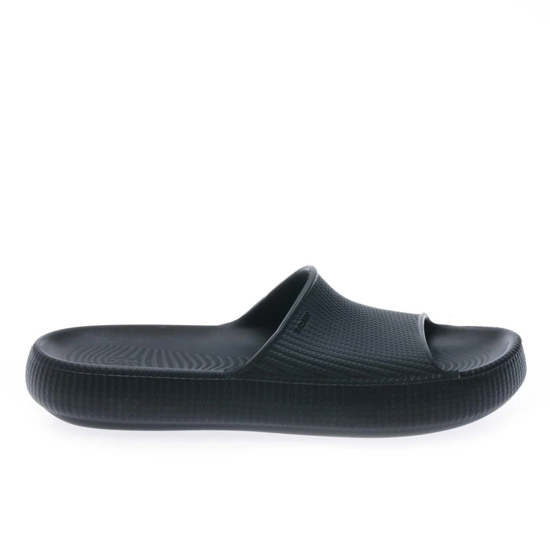 Image of Zaxy Leveza Slide Sandals - Black 3