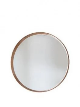 Image of Gallery Keaton Oak Round Mirror